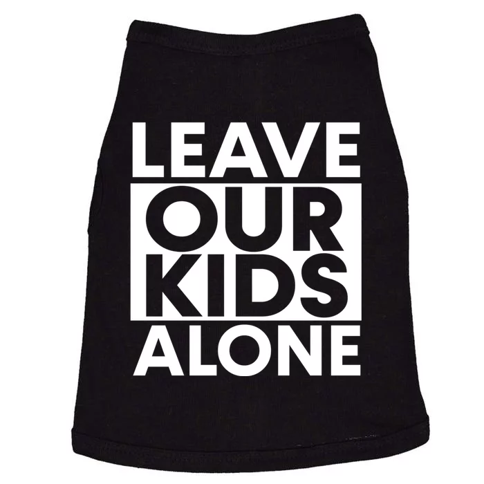 Leave Our Kids Alone Vintage USA Flag Tee Doggie Tank