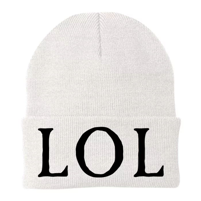 LOL Laugh Out Loud Knit Cap Winter Beanie