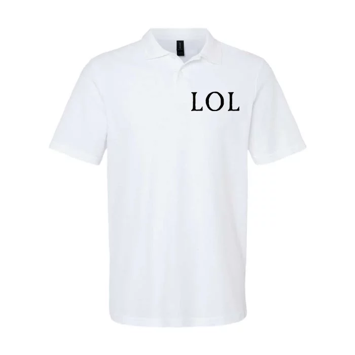 LOL Laugh Out Loud Softstyle Adult Sport Polo