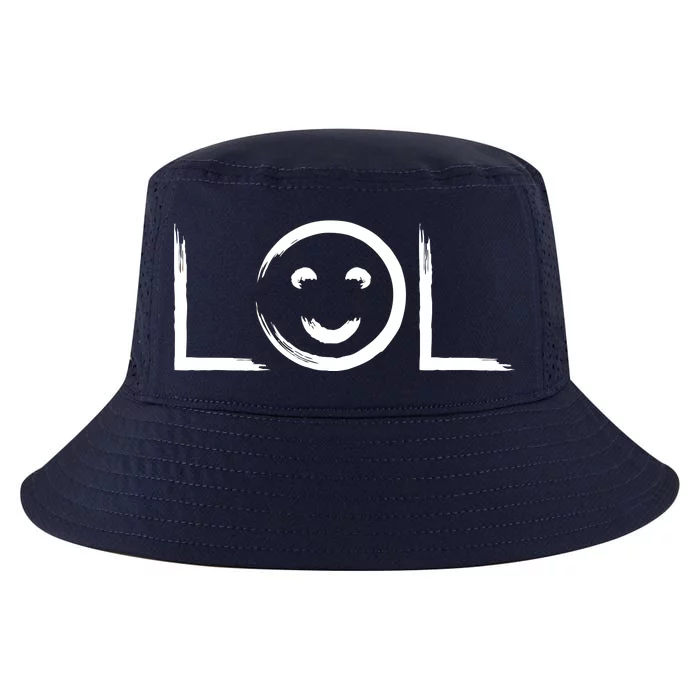 LOL Smiley Face Emoji Cool Comfort Performance Bucket Hat