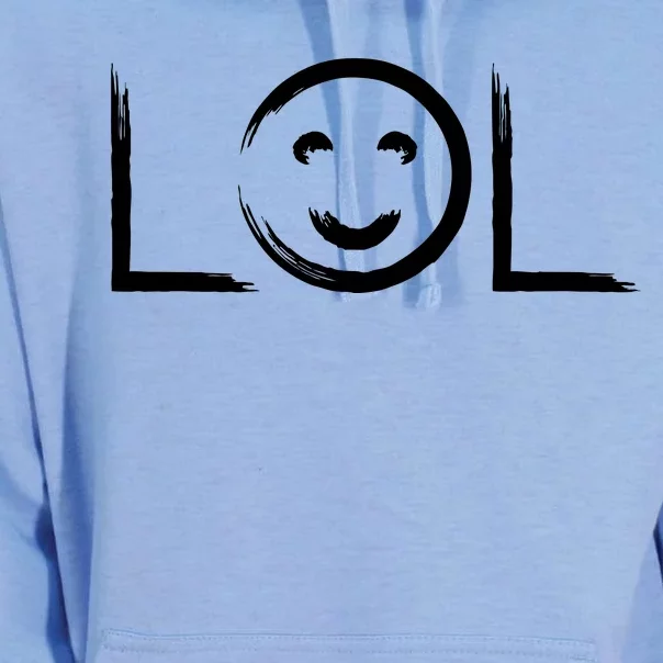 LOL Smiley Face Emoji Unisex Surf Hoodie