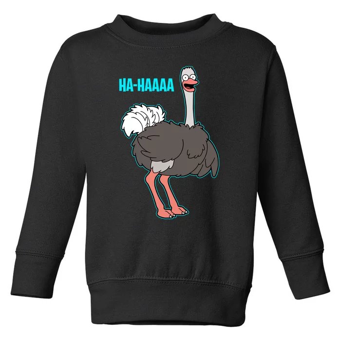 LAUGHING OSTRICH Toddler Sweatshirt