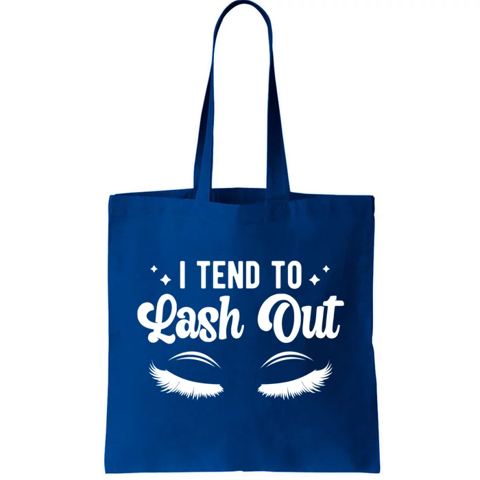 Lash Out Lash Tech Lash Technician Gift Tote Bag