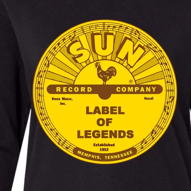 Label Of Legends Womens Cotton Relaxed Long Sleeve T-Shirt