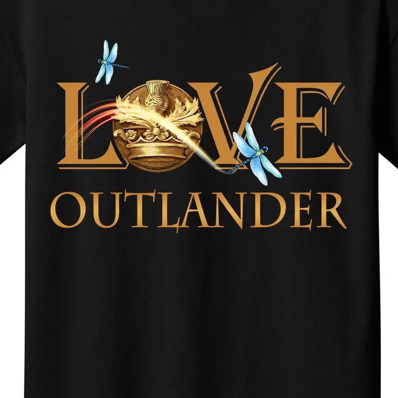 Love Outlander Kids T-Shirt