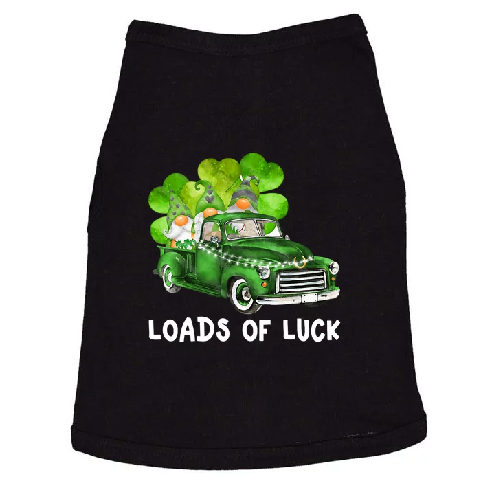 Load Of Luck Truck Gnomies Clover Shamrock St Patrick's Day Doggie Tank