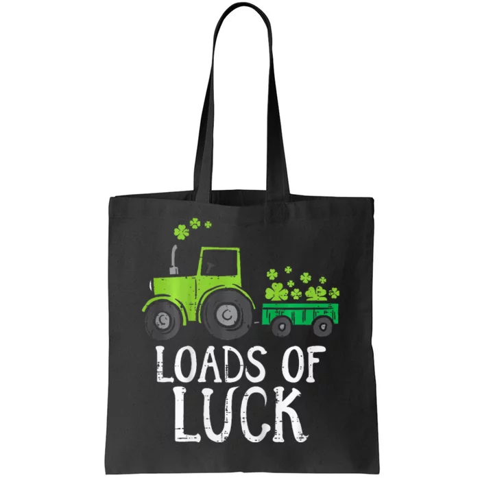 Loads Of Luck Tractor St Patricks Day Tote Bag