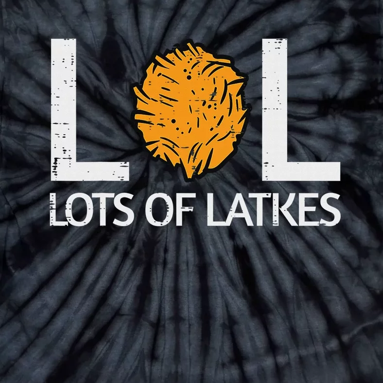 Lots Of Latkes Funny Jew Hanukkah Chanukah Tie-Dye T-Shirt