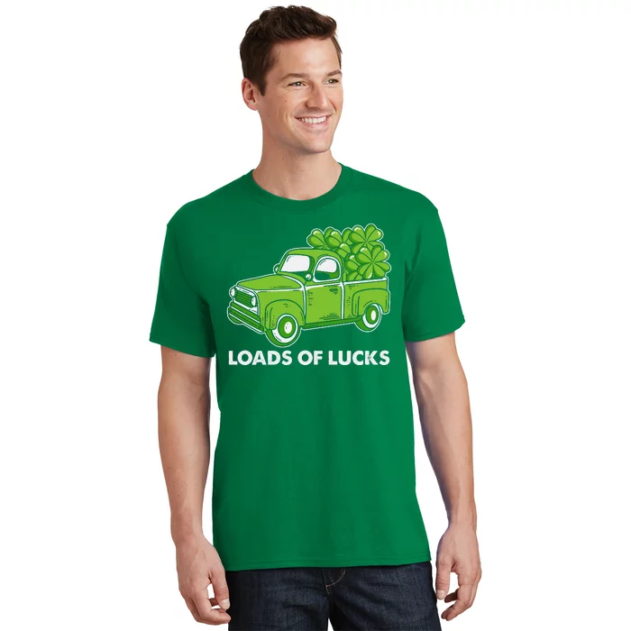 Load Of Lucks Trucks St Patricks Day T-Shirt