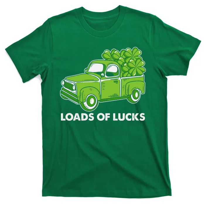 Load Of Lucks Trucks St Patricks Day T-Shirt