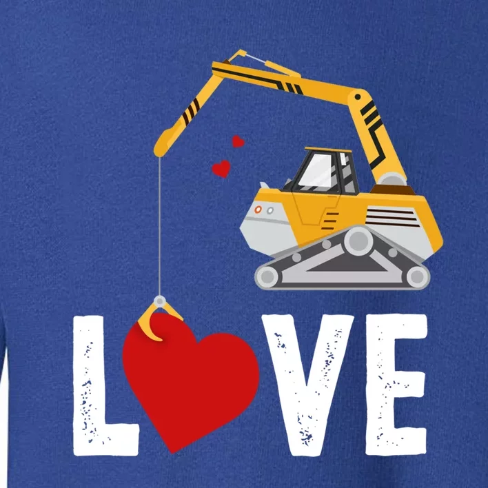 Loads Of Love Meaningful Gift For Construction Truck Lover Cute Gift Toddler Sweatshirt