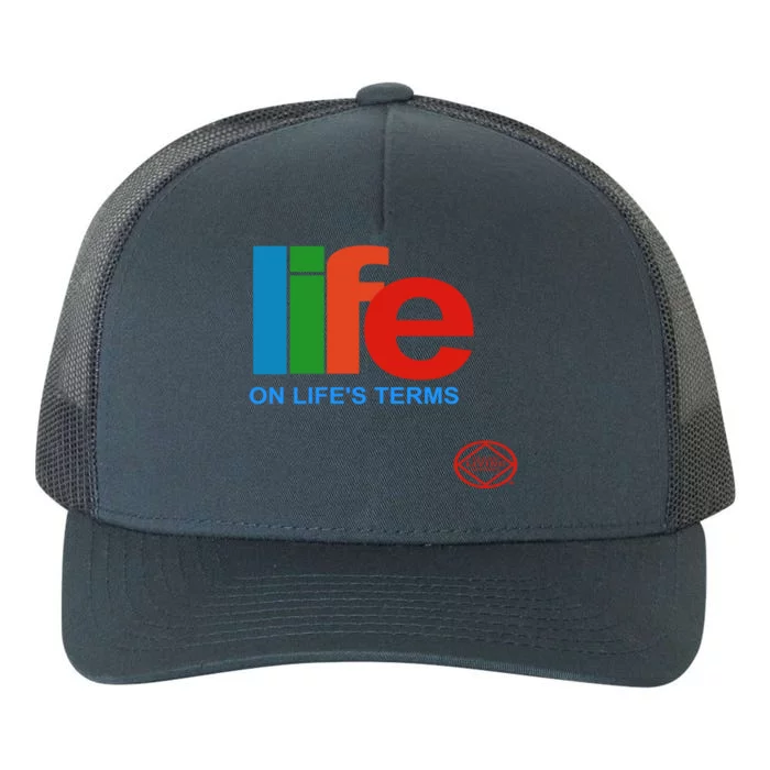 Life On Lifes Terms Narcotics Anonymous Funny Gift Meaningful Gift Na Aa Great Yupoong Adult 5-Panel Trucker Hat