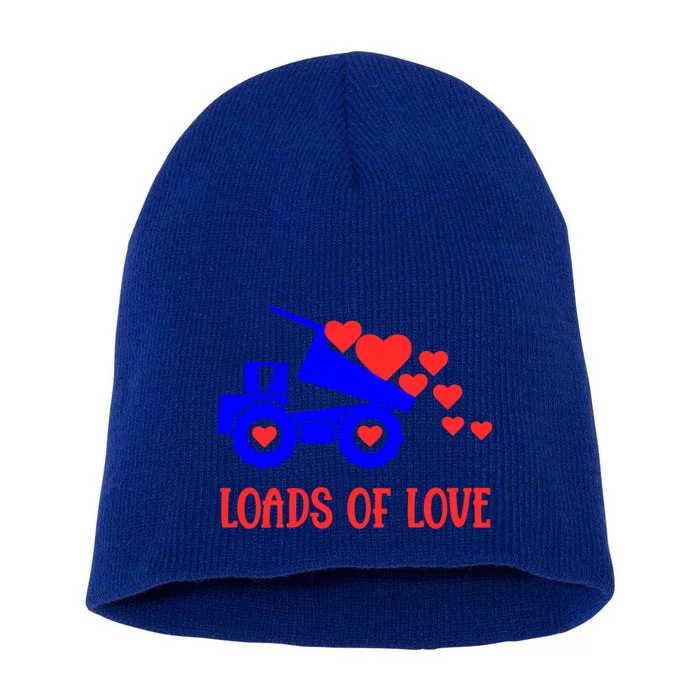 Loads Of Love Truck Driver Friend Friend Valentines Gift Short Acrylic Beanie