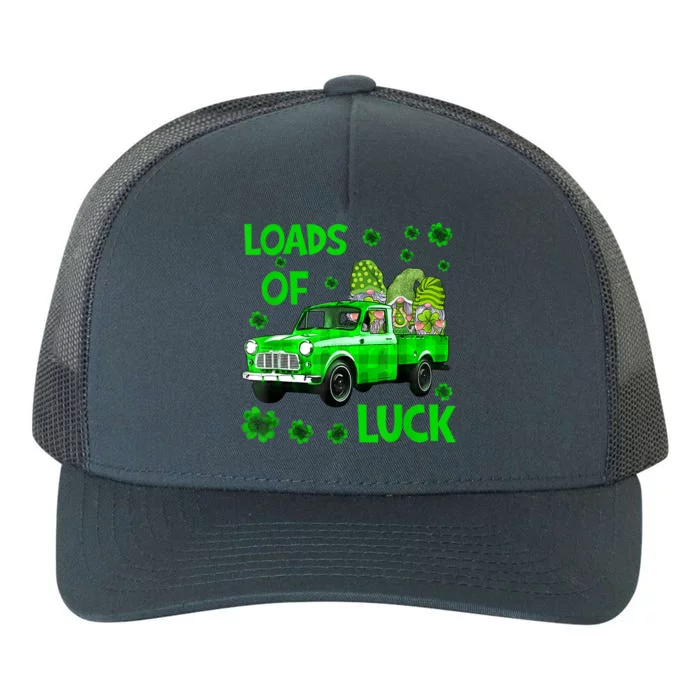 Loads Of Luck Gnomes Funny Leprechaun St Patricks Day Outfit Yupoong Adult 5-Panel Trucker Hat