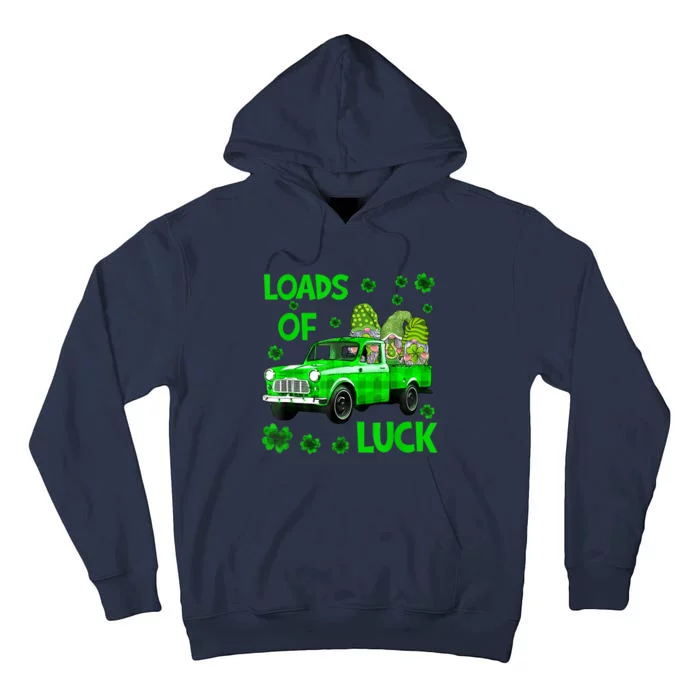 Loads Of Luck Gnomes Funny Leprechaun St Patricks Day Outfit Tall Hoodie