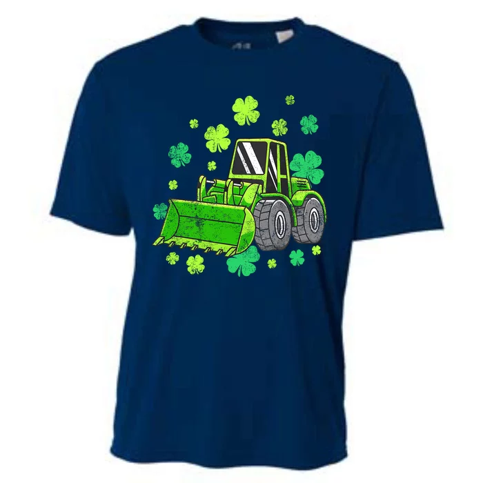 Loads Of Luck Tractor Boy St Patricks Day Cooling Performance Crew T-Shirt