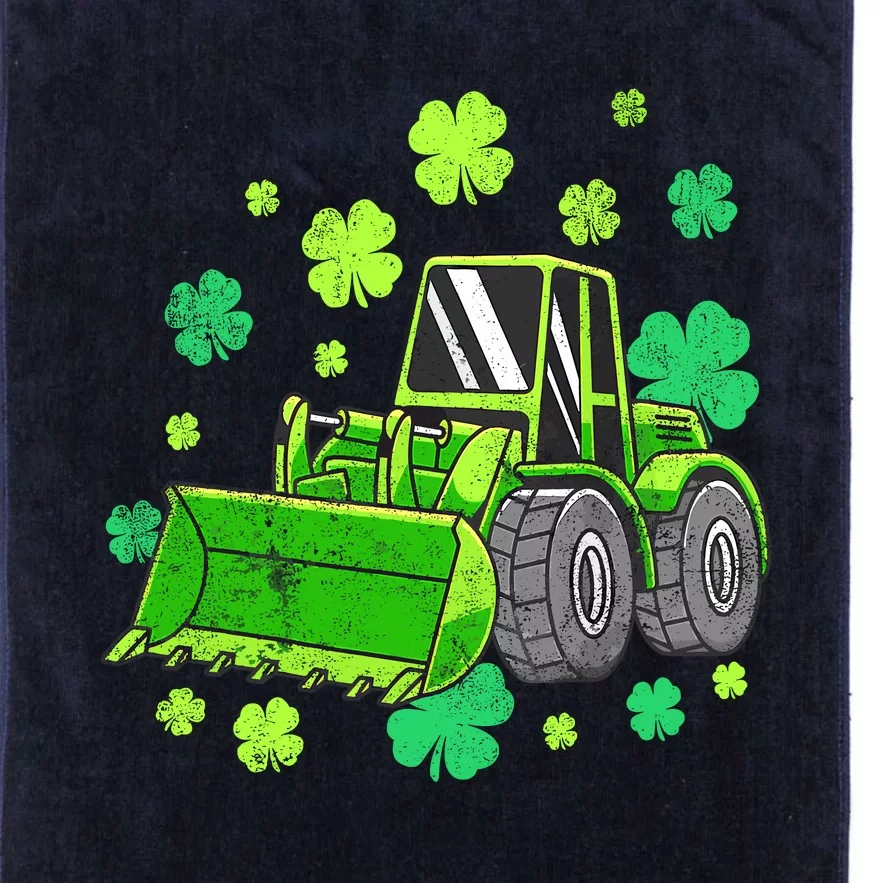 Loads Of Luck Tractor Boy St Patricks Day Platinum Collection Golf Towel