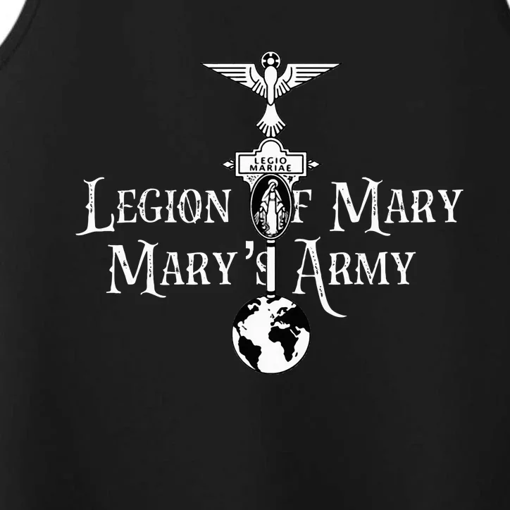 L.E.G.I.O.N Of Mary Our Lady Catholic Performance Tank