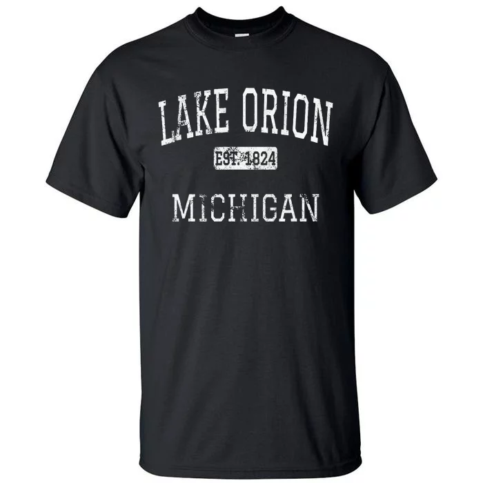 Lake Orion Michigan MI Vintage Tall T-Shirt