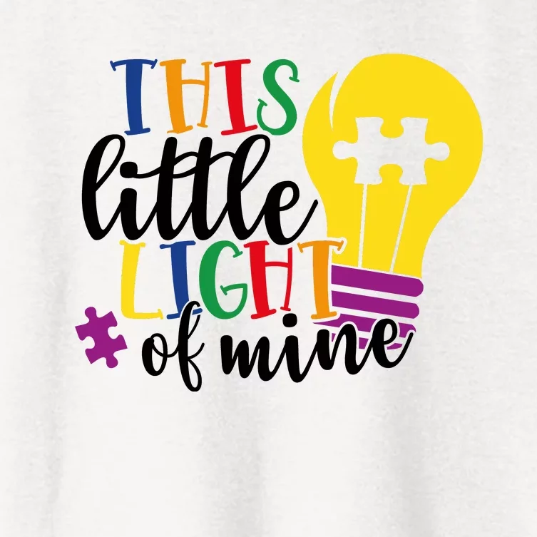 Light Of Mine Women's Crop Top Tee