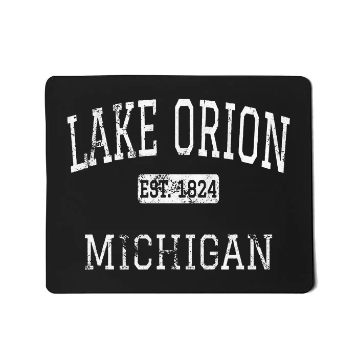 Lake Orion Michigan MI Vintage Mousepad