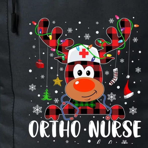 Love Ortho Nurse Life Reindeer Nurse Christmas Pajama Xmas Cool Gift Daily Commute Backpack