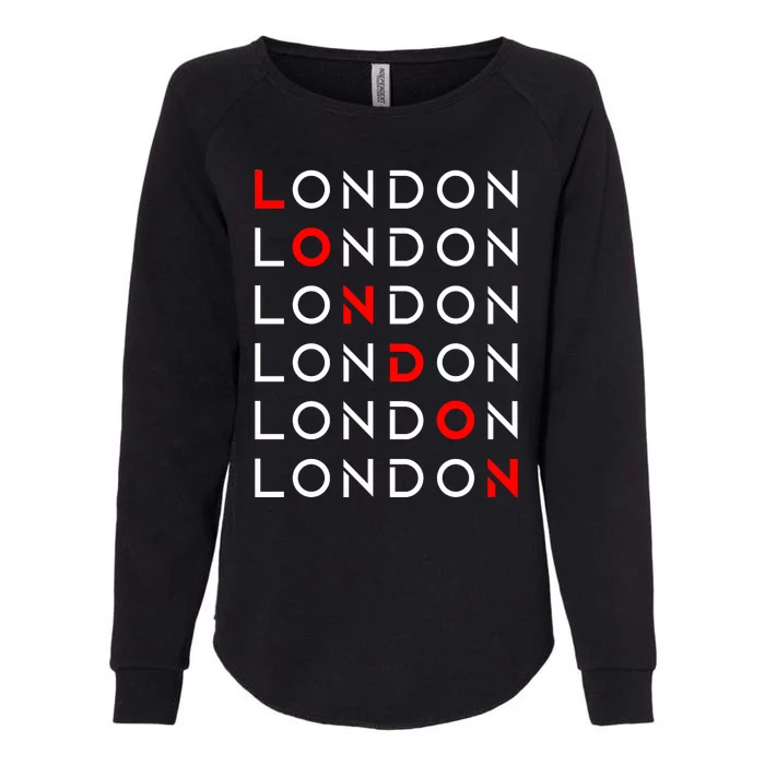 London Womens California Wash Sweatshirt