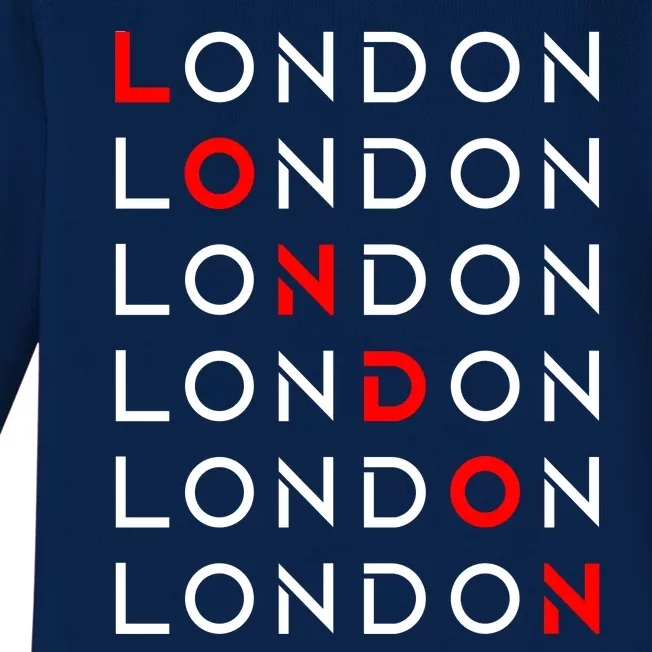 London Baby Long Sleeve Bodysuit