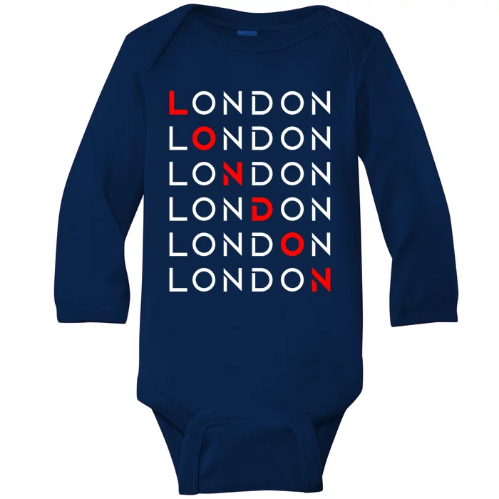 London Baby Long Sleeve Bodysuit