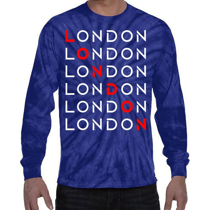 London Tie-Dye Long Sleeve Shirt