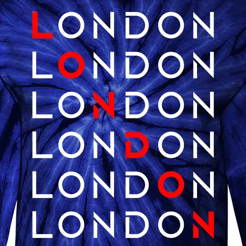 London Tie-Dye Long Sleeve Shirt