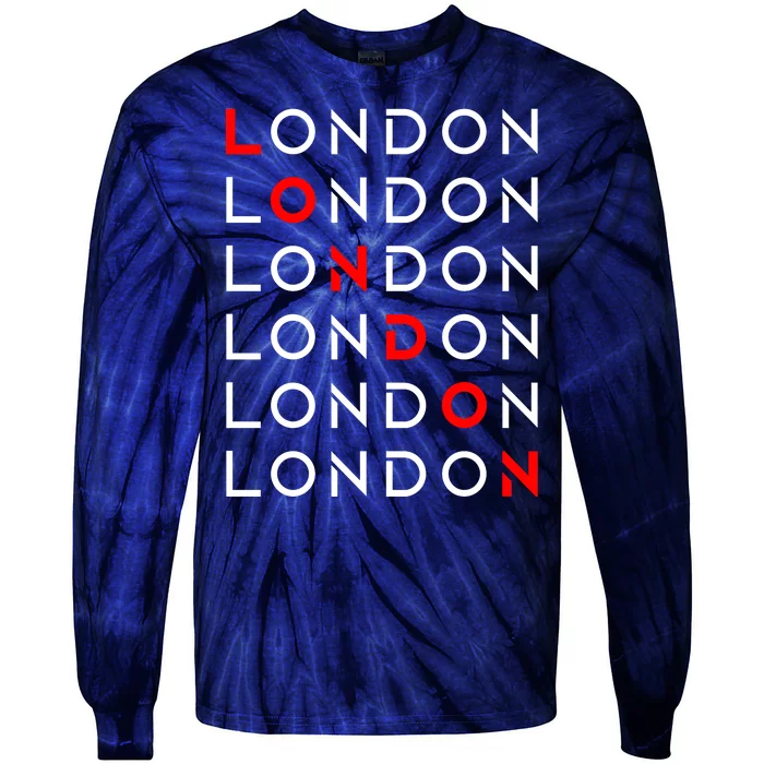 London Tie-Dye Long Sleeve Shirt