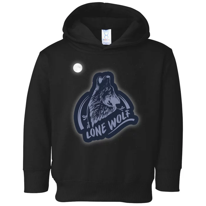 Lone Wolf Toddler Hoodie