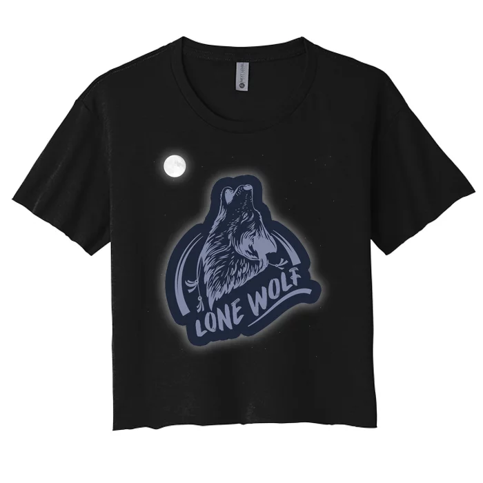 Lone Wolf Women's Crop Top Tee