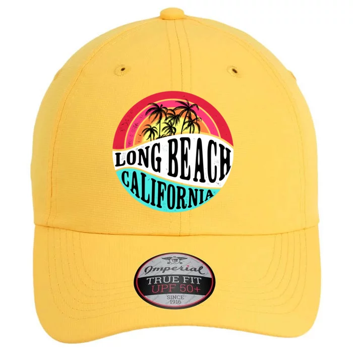 Long Beach California Retro Circle The Original Performance Cap