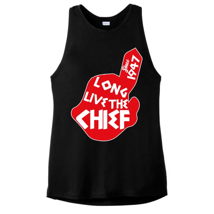 Long Live The Chief Ladies Tri-Blend Wicking Tank