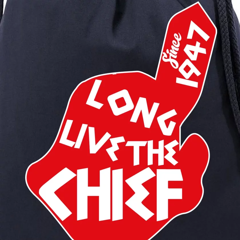 Long Live The Chief Drawstring Bag