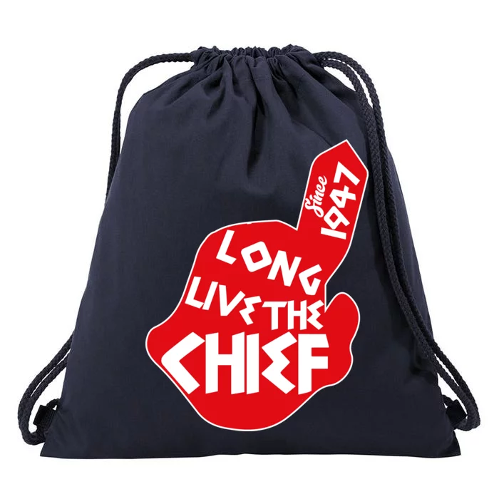 Long Live The Chief Drawstring Bag