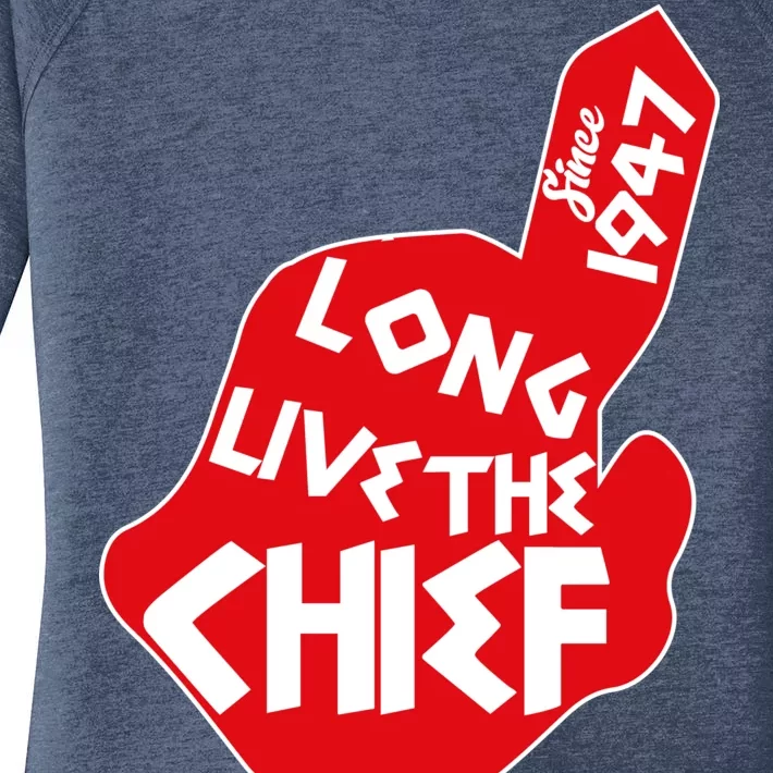 Long Live The Chief Women's Perfect Tri Tunic Long Sleeve Shirt