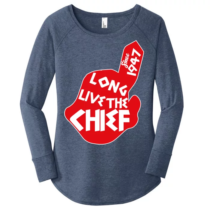 Long Live The Chief Women's Perfect Tri Tunic Long Sleeve Shirt