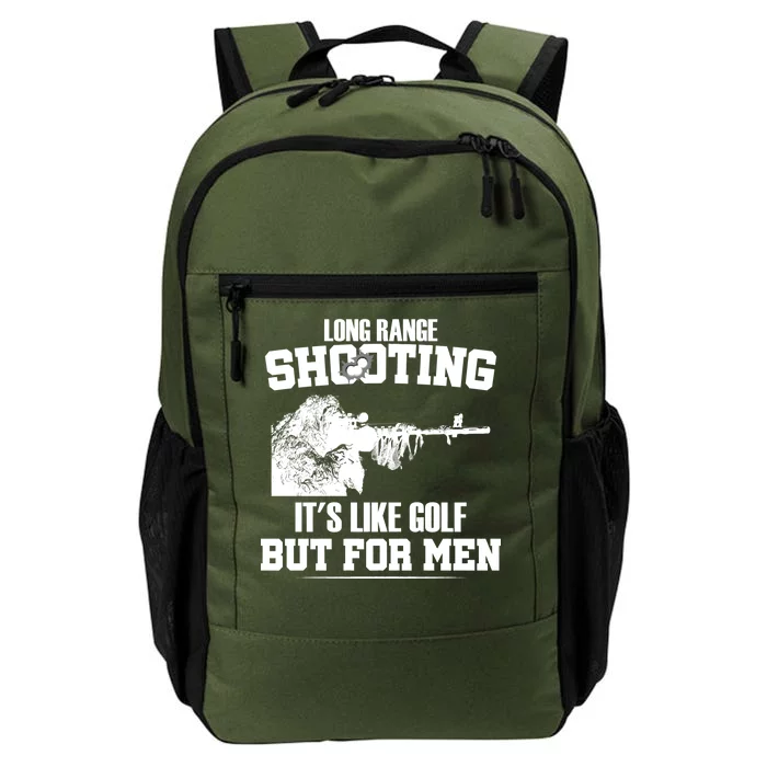 Long Range Shooting It's Like Golf But For Men Daily Commute Backpack