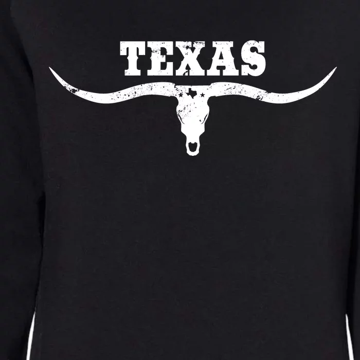 Longhorn Texas Womens California Wash Sweatshirt