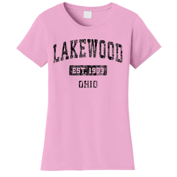 Lakewood Ohio Oh Vintage Sports Design Women's T-Shirt