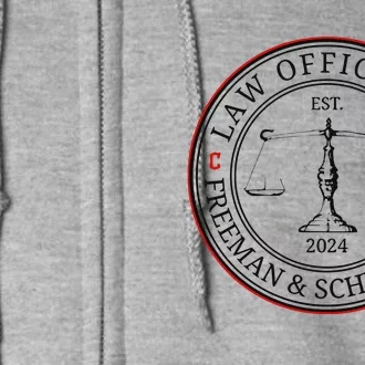 Law Offices Of Freeman & Schneemann Full Zip Hoodie