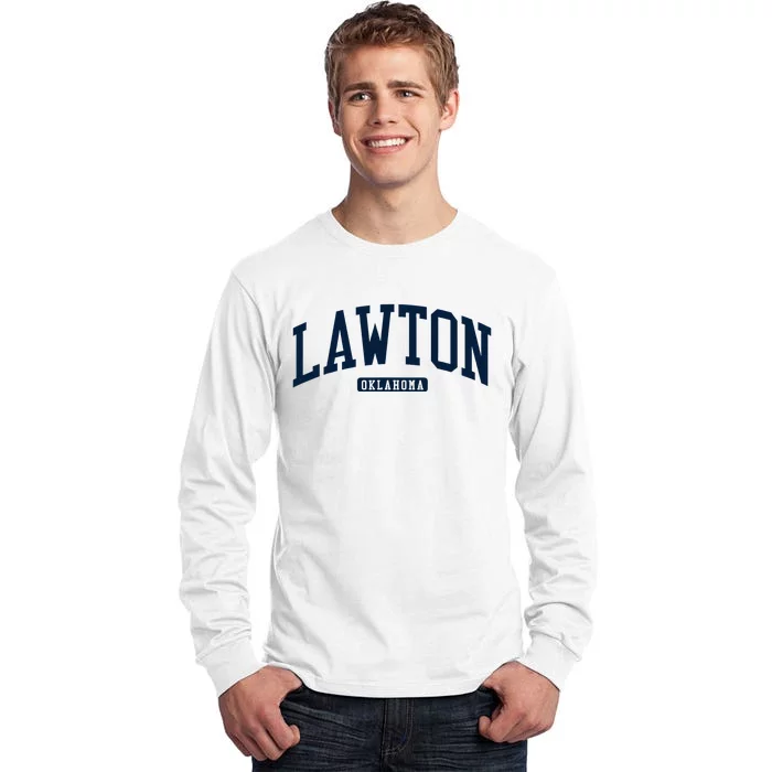 Lawton Oklahoma Ok College U.N.I.V.E.R..S.It.Y Style Tall Long Sleeve T-Shirt