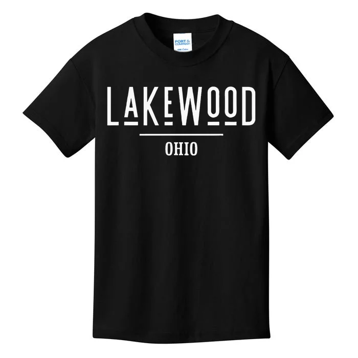 Lakewood Ohio Oh Hometown Souvenir Kids T-Shirt