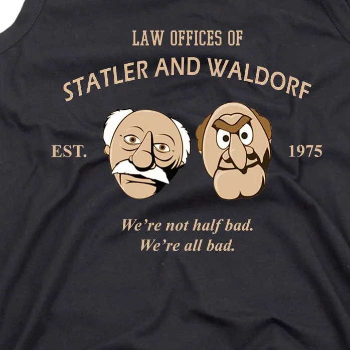 Law Offices Of Statler And Waldorf Est 1975 Tank Top