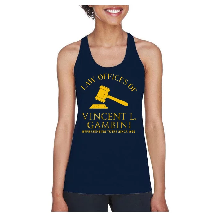 Law Offices Of Vincent Gambini 1992 Women's Racerback Tank