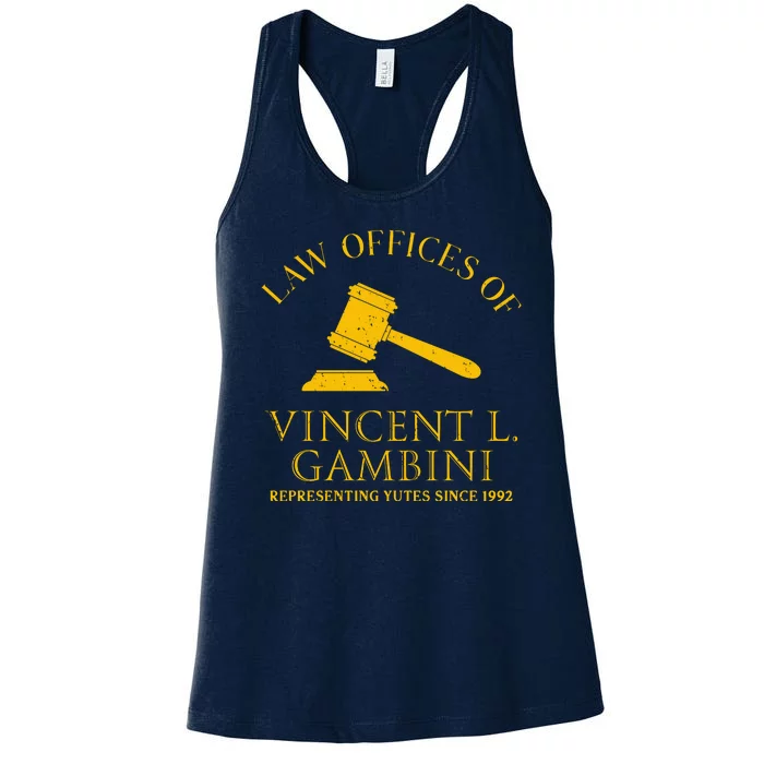 Law Offices Of Vincent Gambini 1992 Women's Racerback Tank