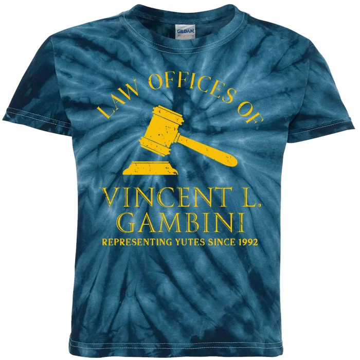 Law Offices Of Vincent Gambini 1992 Kids Tie-Dye T-Shirt